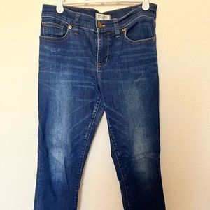 Madewell skinny skinny crop jeans